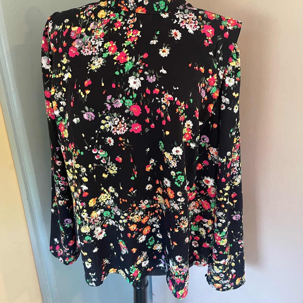H&M Floral Print Blouse Size XL